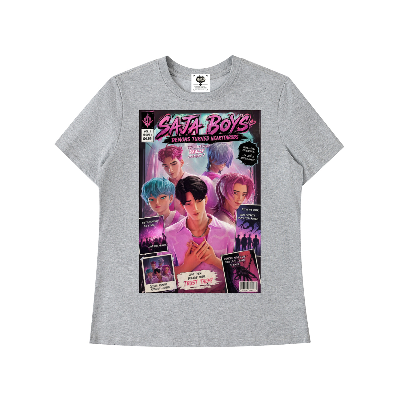 "Saja Boys" Essential Standard Shoulder T-Shirt