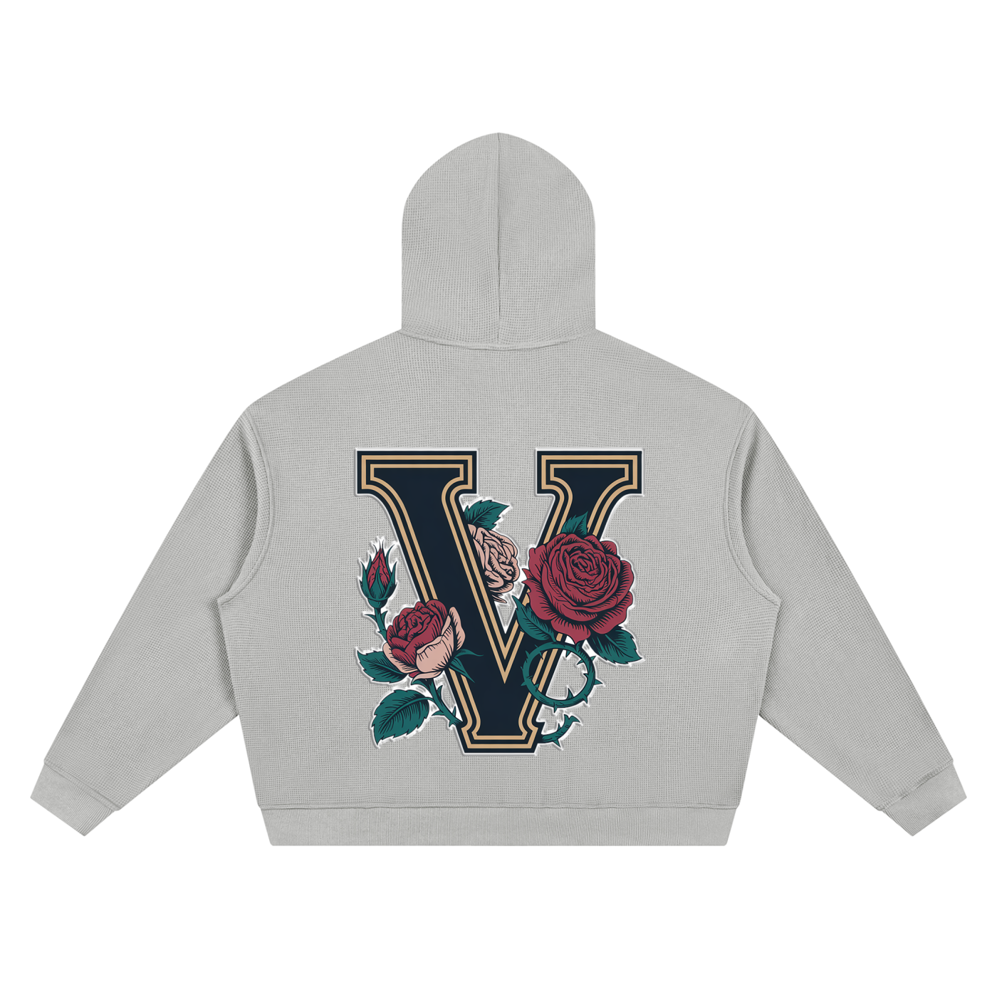 "VARSITY" Waffle Cotton Sweatsuit