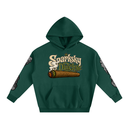 "Sparksky & Dutch" Oversize Fleeced Hoodie