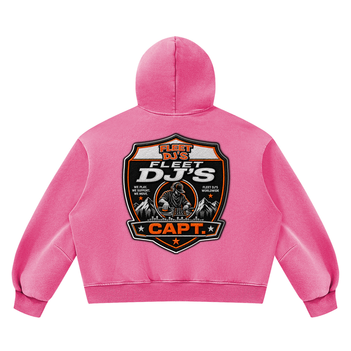 "Fleet DJ's" Vintage Wash Boxy Fleece Sweatsuit