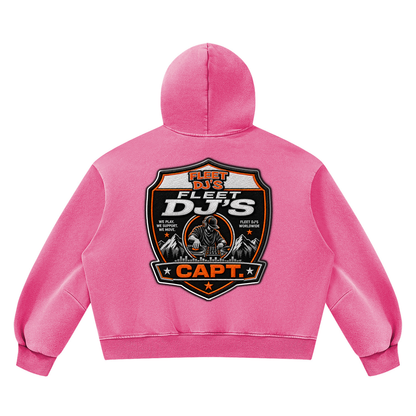 "Fleet DJ's" Vintage Wash Boxy Fleece Sweatsuit