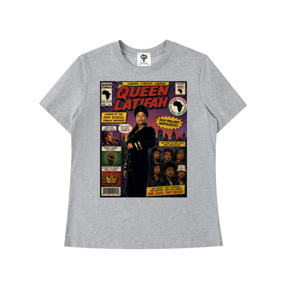 "Ladies First" Women's Standard Shoulder T-Shirt