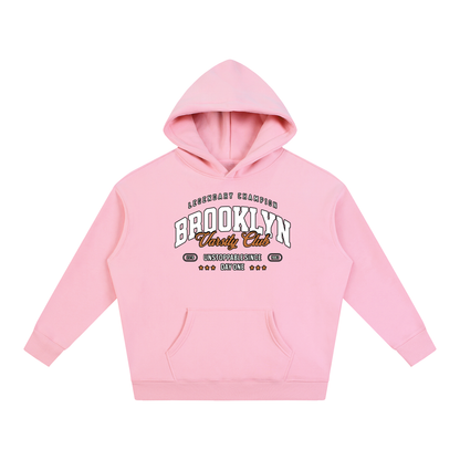 "Varsity Club" Oversize Fleeced Hoodie