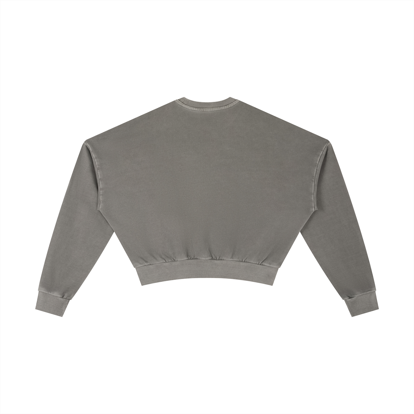 "Hillman College" Vintage Washed Cropped Sweatshirt