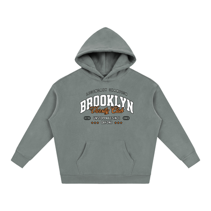 "Varsity Club" Oversize Fleeced Hoodie