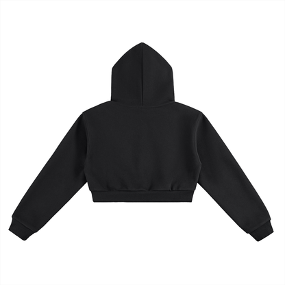 "Brooklyn Republic Essentials" Cropped Hoodie