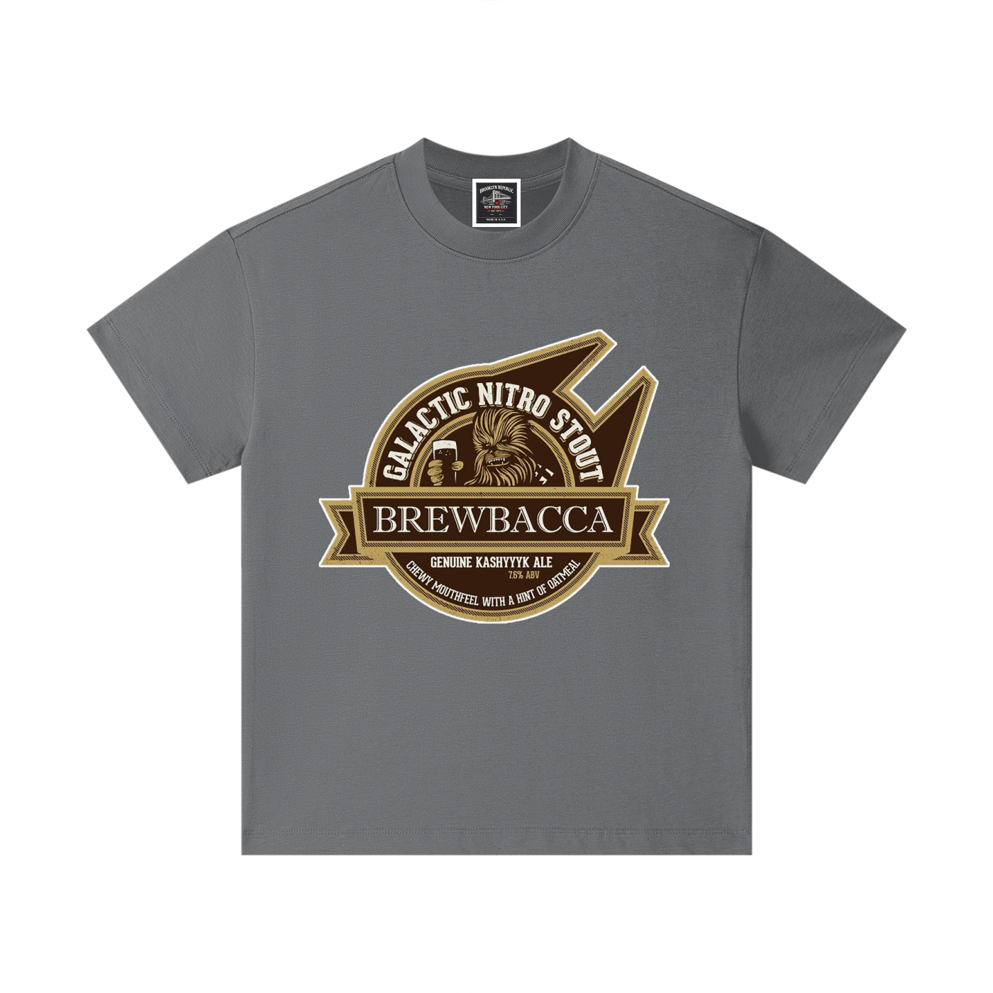 "Brewbacca" Pure Cotton Essential Kids T-Shirt