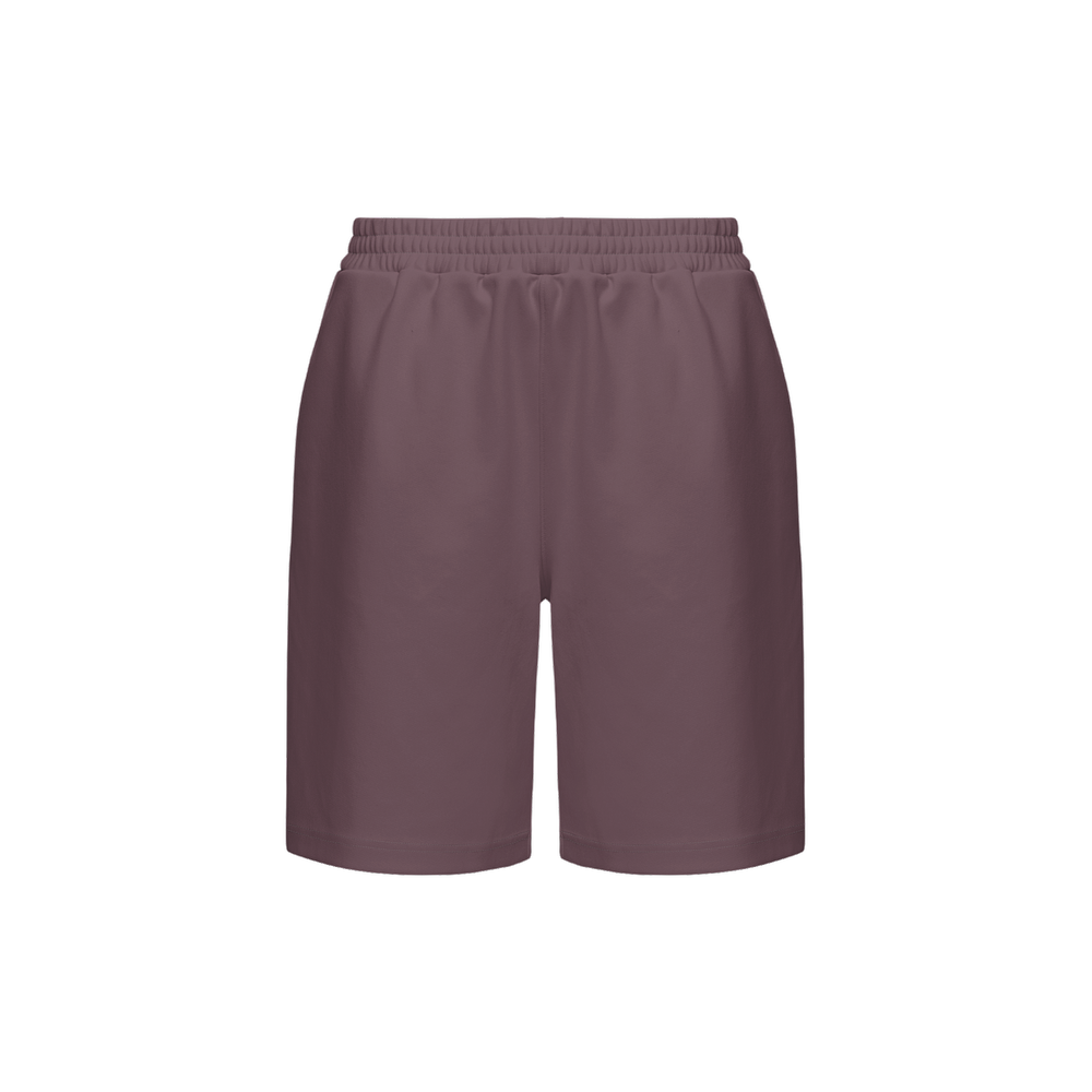 "Creme Brie'le" Heavyweight Cotton Workout Shorts