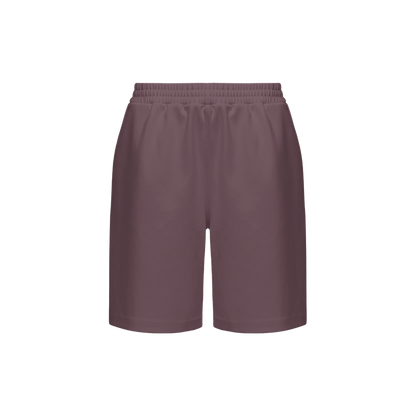 "Creme Brie'le" Heavyweight Cotton Workout Shorts
