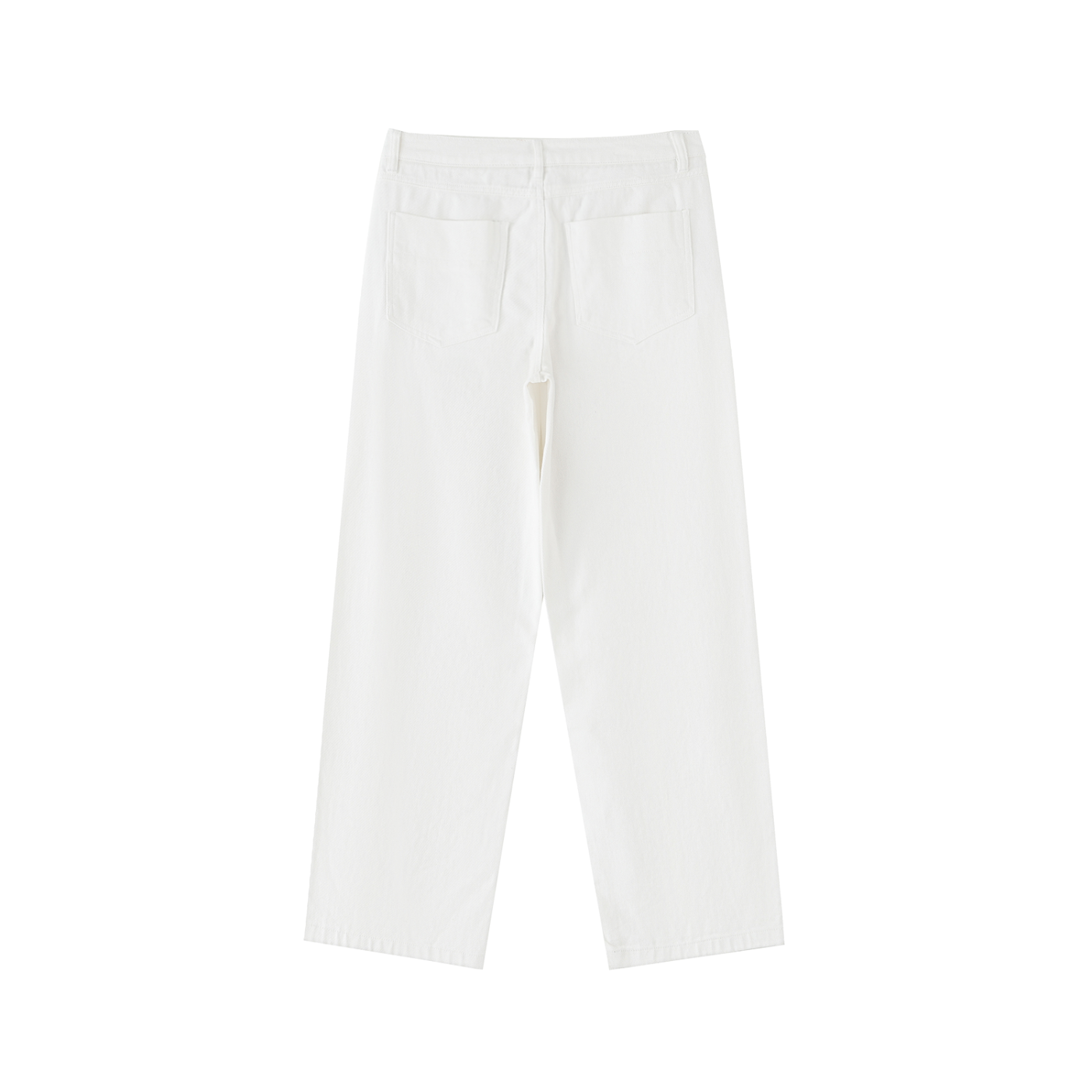 "Brooklyn Republic" Heavyweight Cotton Straight-Leg Pants