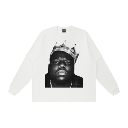 "Emperor's New Clothes" Layered Oversized T-Shirt