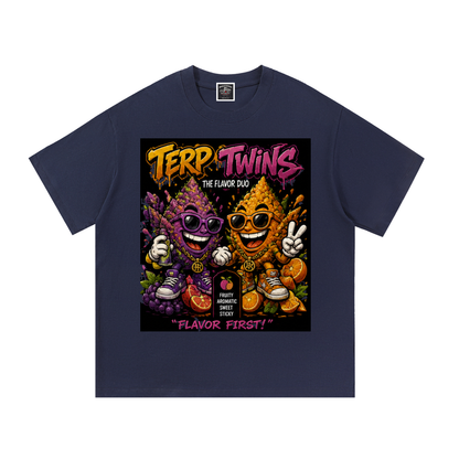 Sparksky & Dutch™ "Terp Twins" Cotton T-Shirt