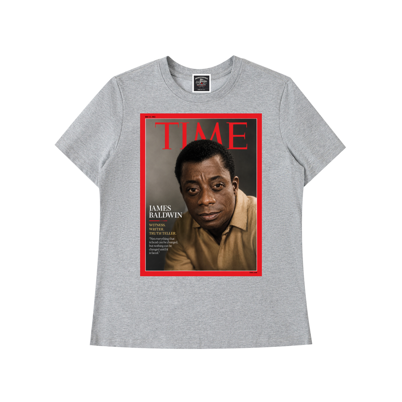 "James Baldwin" Women's Cotton T-Shirt