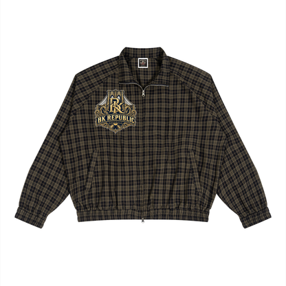 Brooklyn Republic Essentials™ "Da Boom Bap"  Plaid Wide Leg & Jogger Set