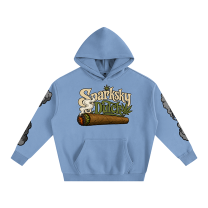 "Sparksky & Dutch" Oversize Fleeced Hoodie