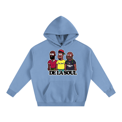 "DE LA TITANS" Oversize Fleeced Hoodie