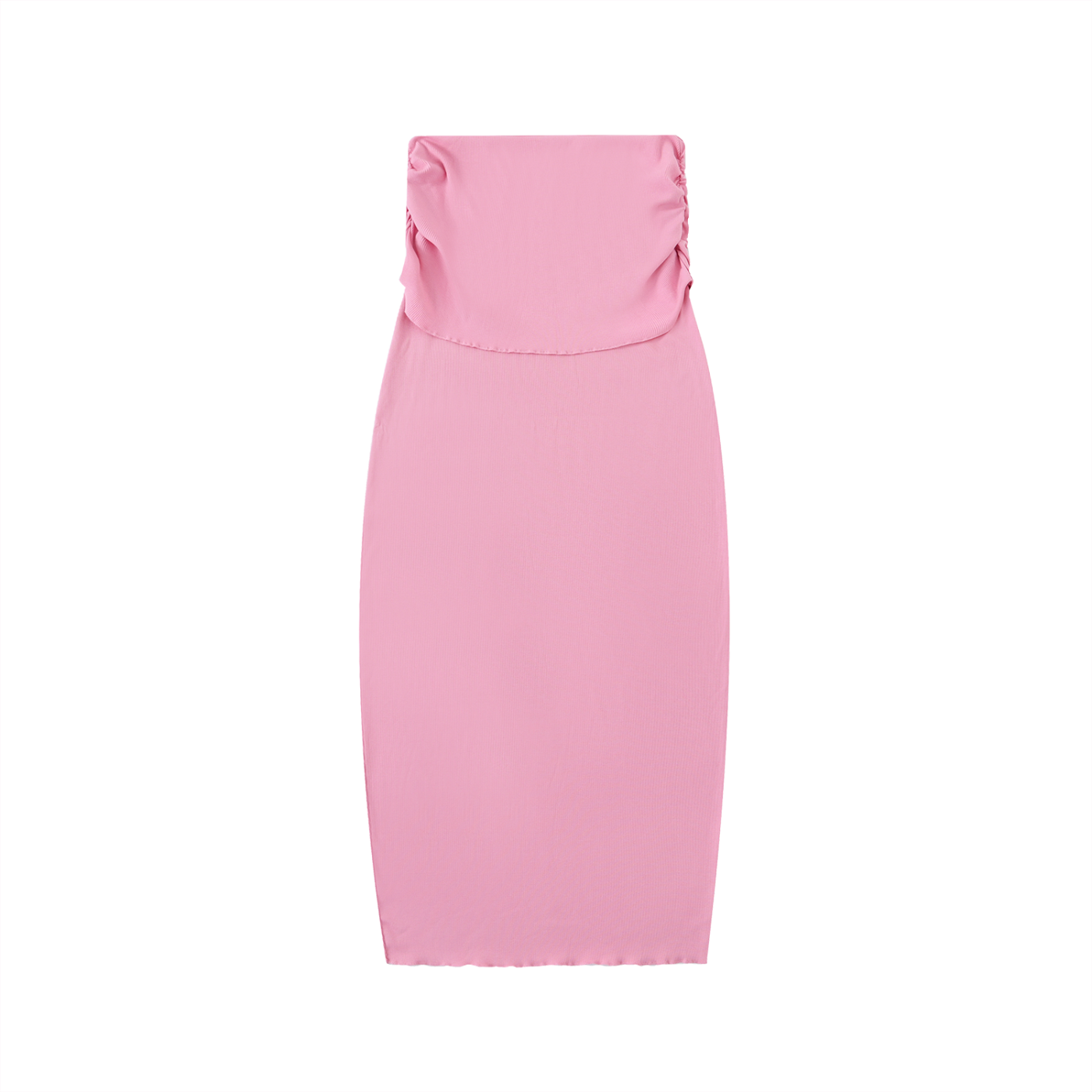 Women's Dyed Washed Straight Hip-Hugging Slim Maxi Skirt