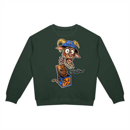 Brooklyn Zoo™ "Jumpin Jackass" Drop Shoulder Crewneck Sweatsuit