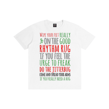 "Rhythm Rug" Pure Cotton T-Shirt