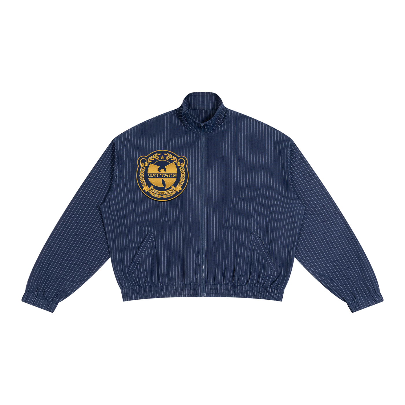 PYN™ "7 Star General" Unisex Striped Pleated Sweatsuit