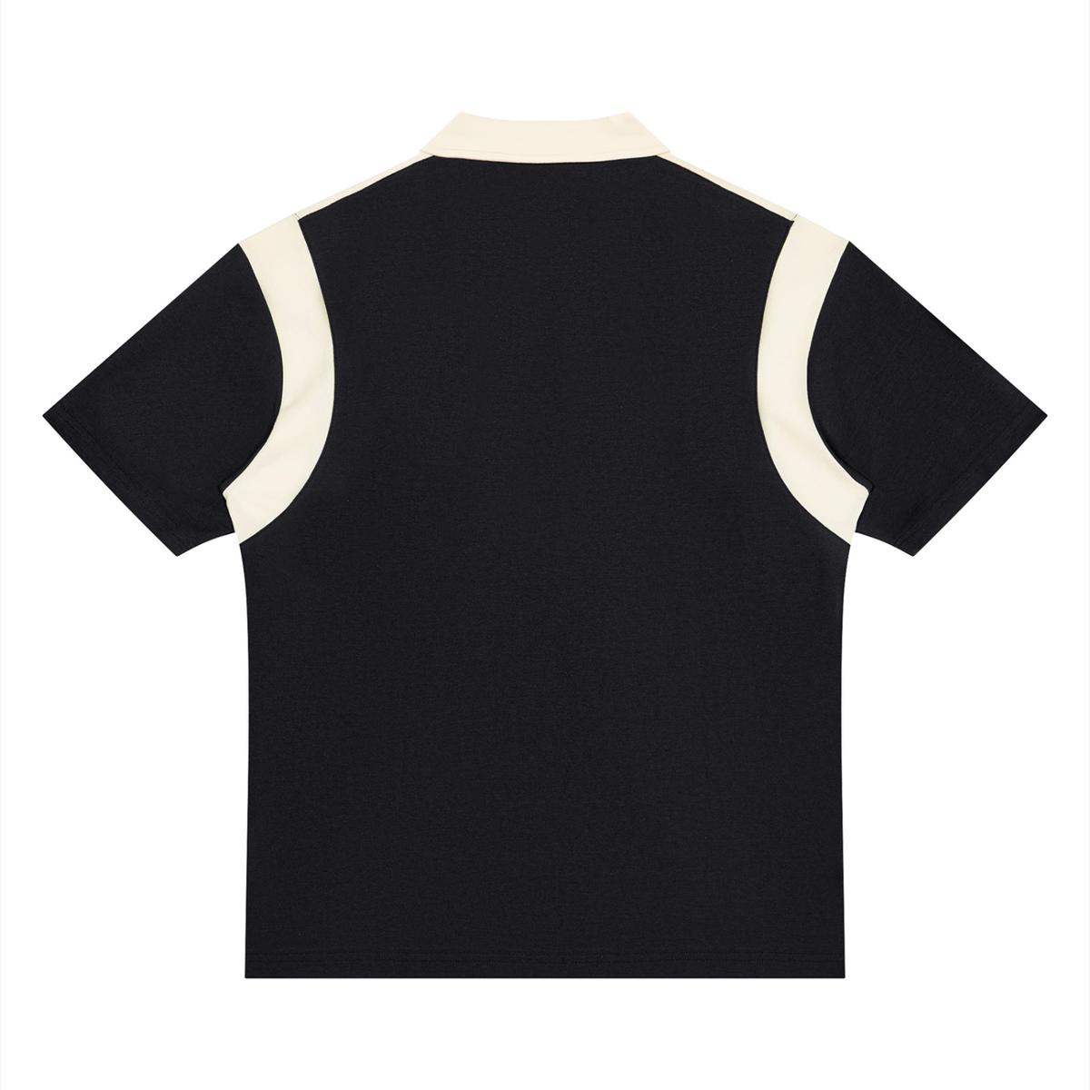 Brooklyn Republic Essentials™  Color Block Quarter Zip Polo Shirt