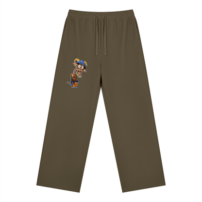 Brooklyn Zoo™ "Jumpin Jackass" Drop Shoulder Crewneck Sweatsuit