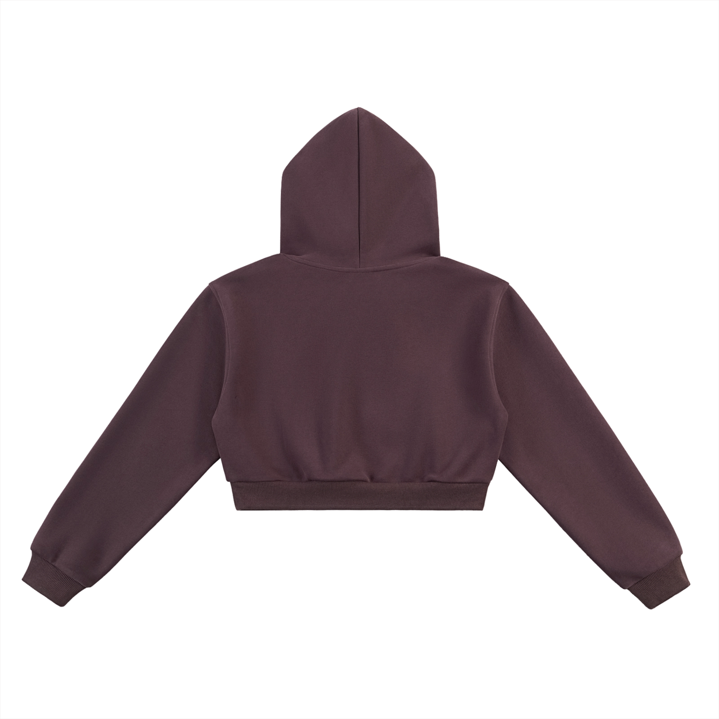 "Brooklyn Republic Essentials" Cropped Hoodie