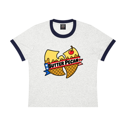 PYN™ "Butter Pecan Rican" Sorona Ringer T-Shirt