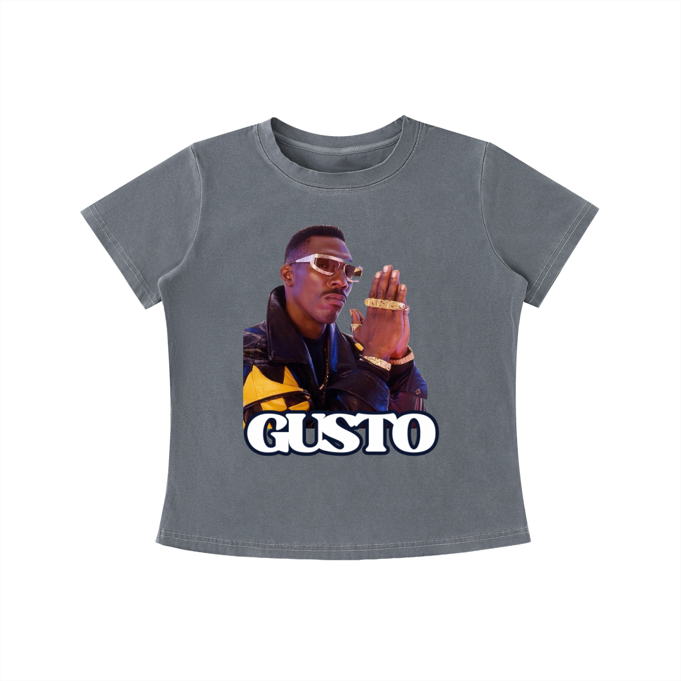 "Gusto" Vintage Wash Slim Fit T-shirt