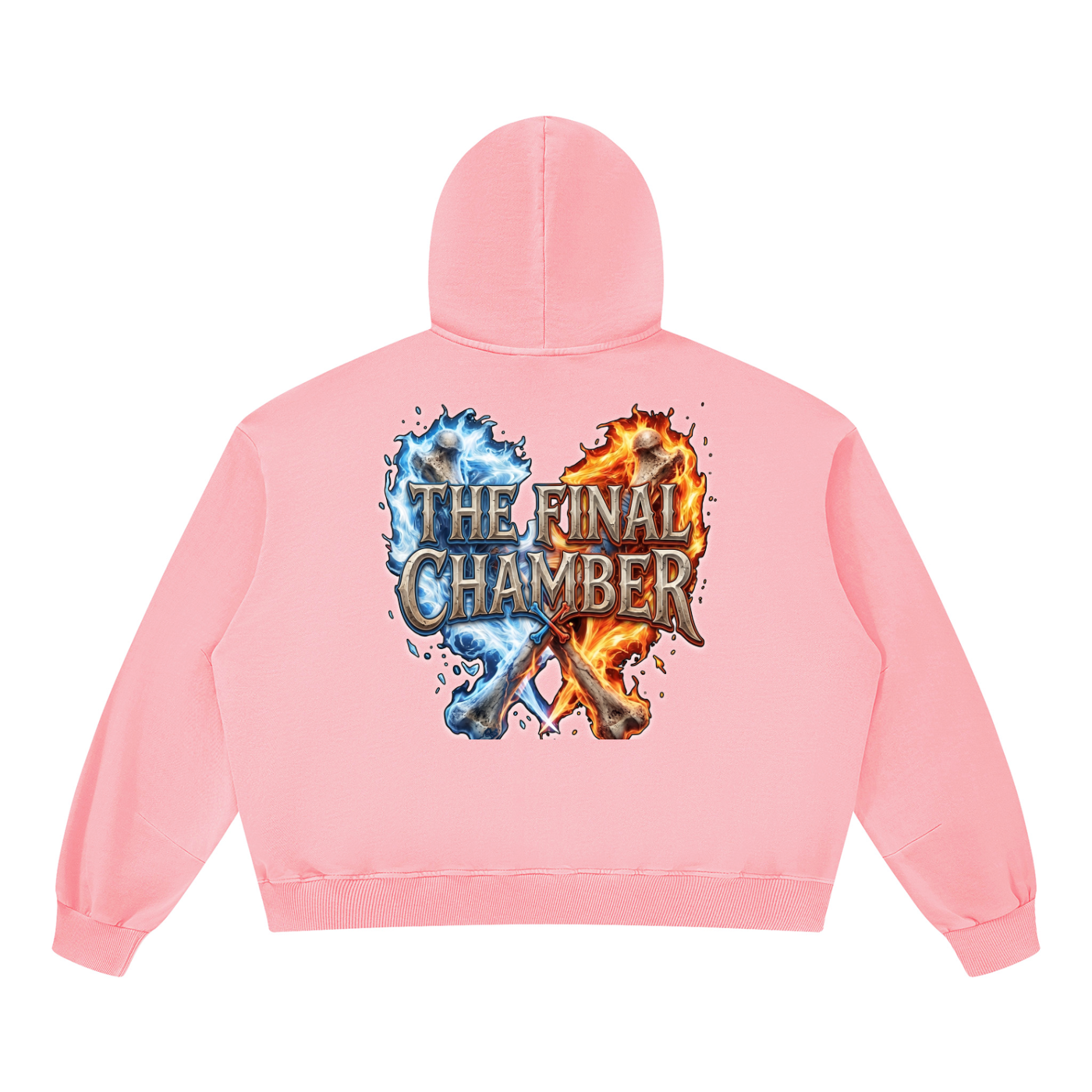 PYN™ "The Final Chamber"  Boxy Vintage Washed Hoodie