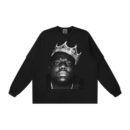 "Emperor's New Clothes" Layered Oversized T-Shirt