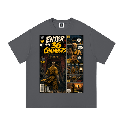 PYN™ "Enter the 36 Chambers" Essential Cotton T-Shirt