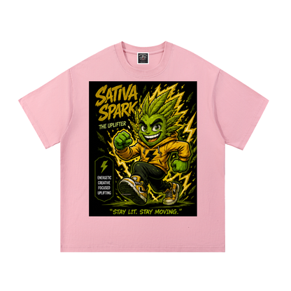 Sparksky & Dutch™ "Sativa Spark" Cotton T-Shirt