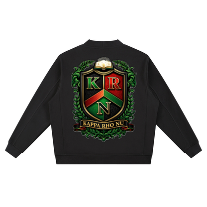 "Kappa Rho Nu" Essential Heavyweight Sweat Cardigan
