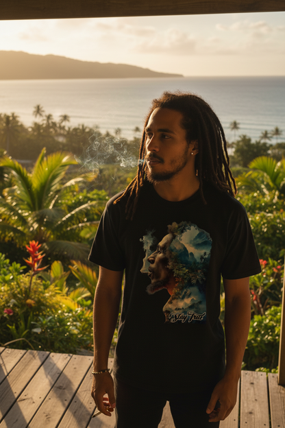 "Gravity of His Presence" Cotton T-Shirt