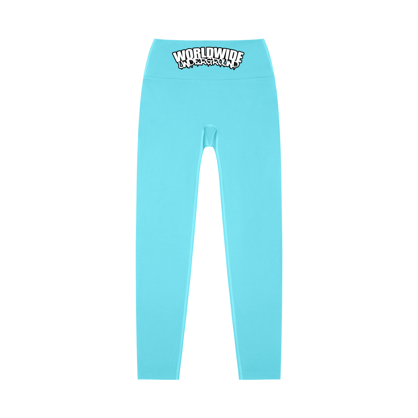 "Worldwide Underground" High-Waisted Yoga Leggings