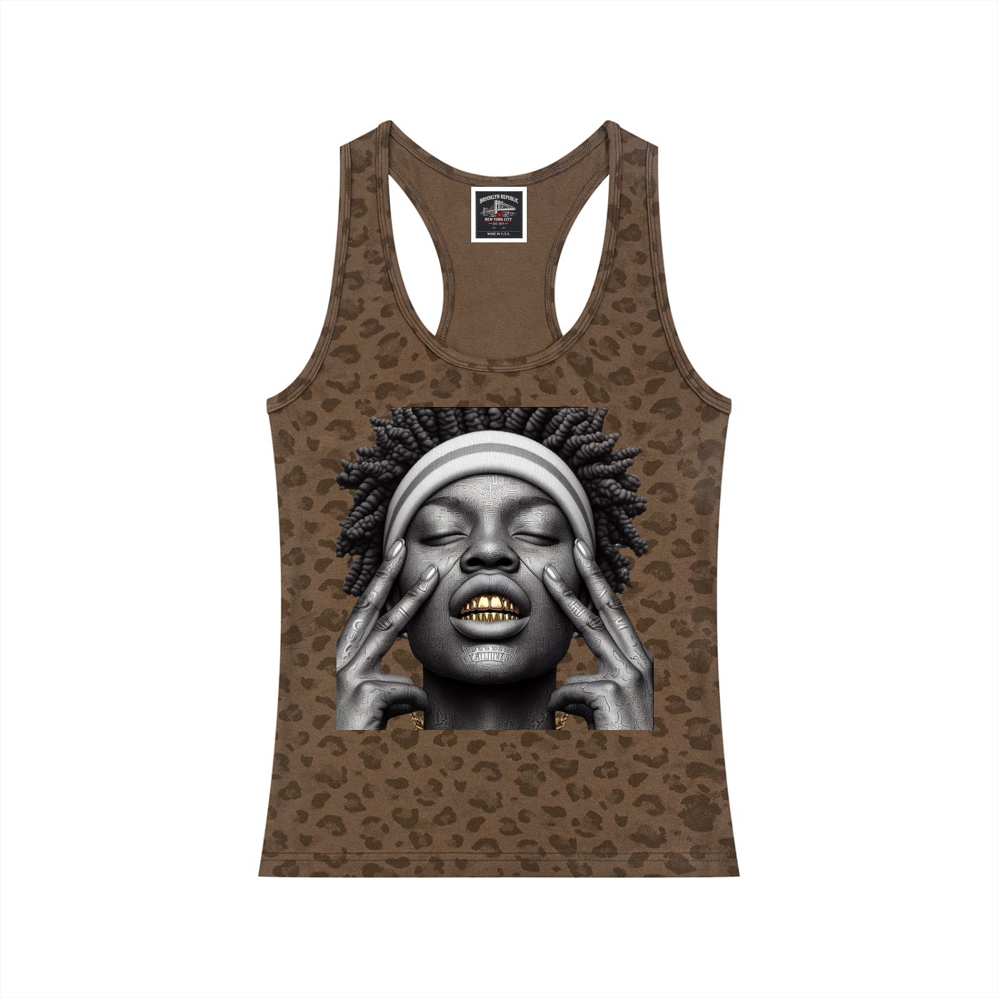 "Ghetto Heaven" Women’s Leopard print Tank Top