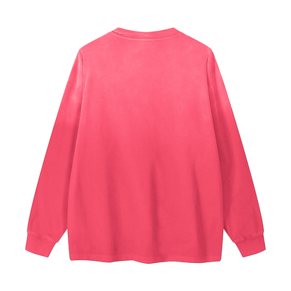 "All Dunks" Gradient Washed Long Sleeve T-Shirt