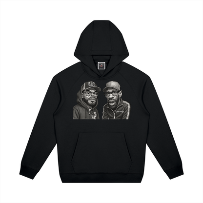 "How High" Oversized Raglan Pullover Hoodie