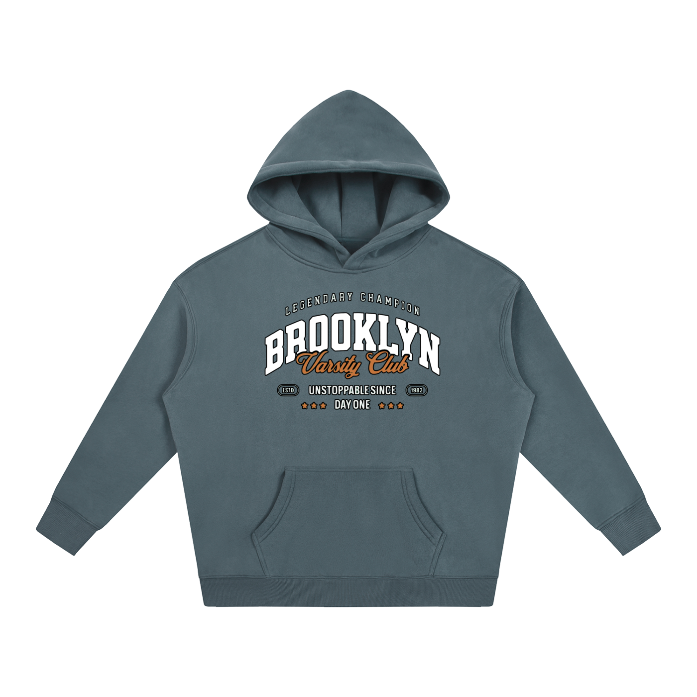 "Varsity Club" Oversize Fleeced Hoodie