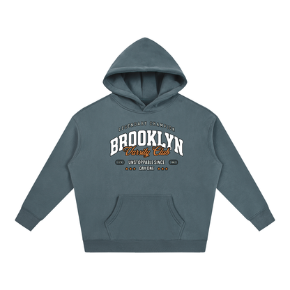 "Varsity Club" Oversize Fleeced Hoodie