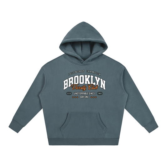 "Varsity Club" Oversize Fleeced Hoodie