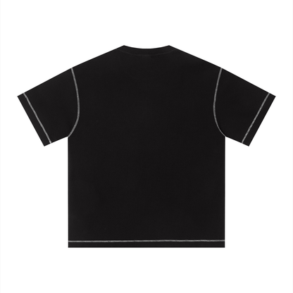 "Brooklyn Republic Essentials" Sunfade Waffle Boxy T-Shirt