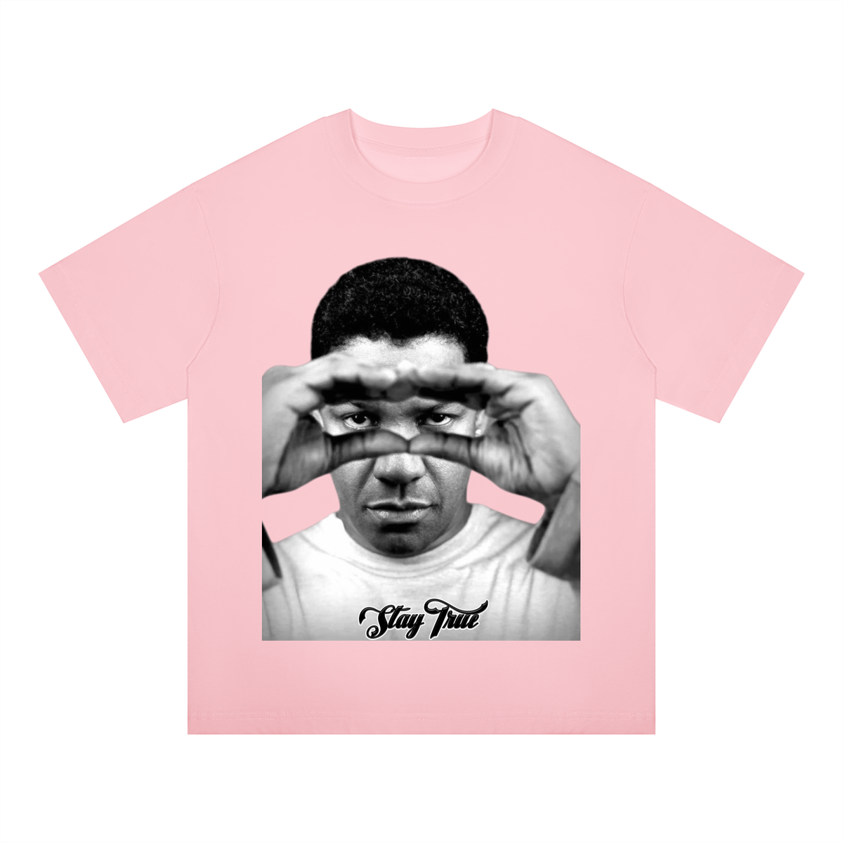 "Through Gods Viewfinder" Oversized Drop Shoulder T-Shirt