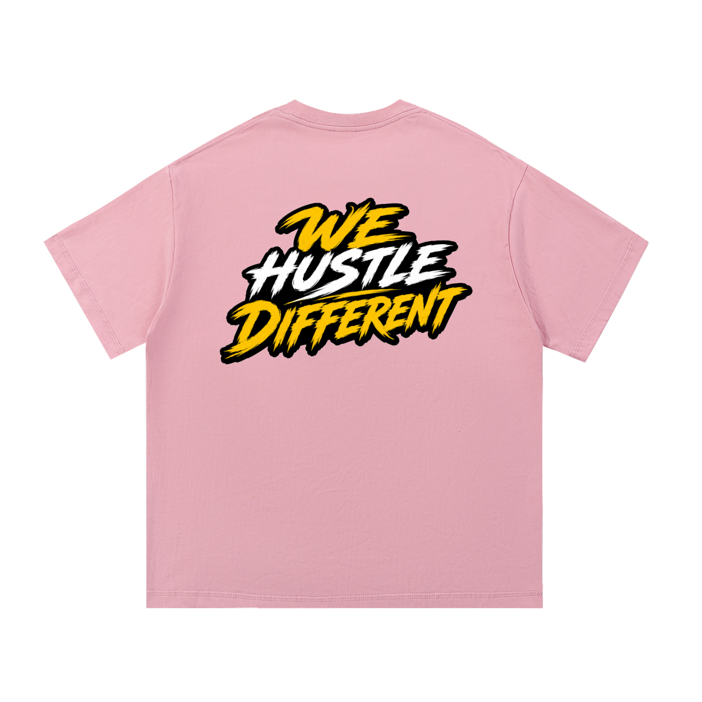"Hustle Different" Cotton T-Shirt