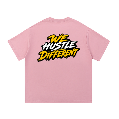 "Hustle Different" Cotton T-Shirt