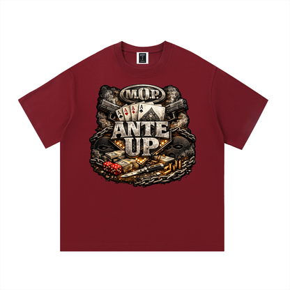 "Ante Up" Cotton T-Shirt