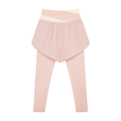 Body by Brie "Powerpuff Girls" Women's Paneled High-Waisted Yoga Set