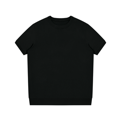 "Brooklyn Republic Essentials" Crewneck Knit T-Shirt
