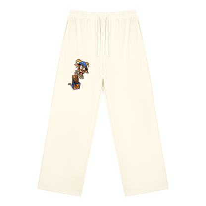 Brooklyn Zoo™ "Jumpin Jackass" Drop Shoulder Crewneck Sweatsuit